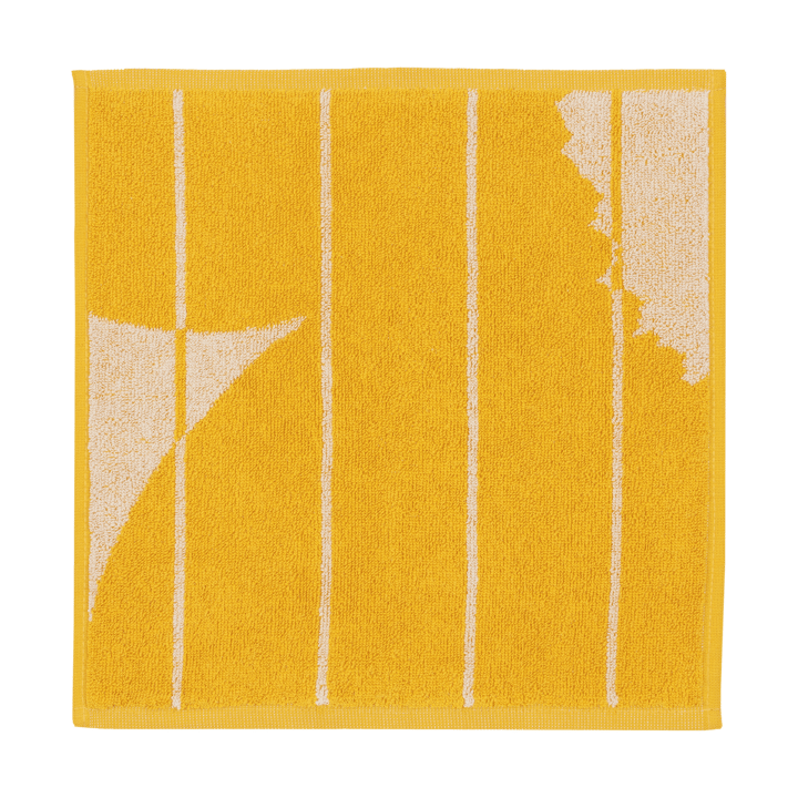 Vesi Unikko Mini πετσέτα 30x30 cm - Spring yellow-ecru - Marimekko