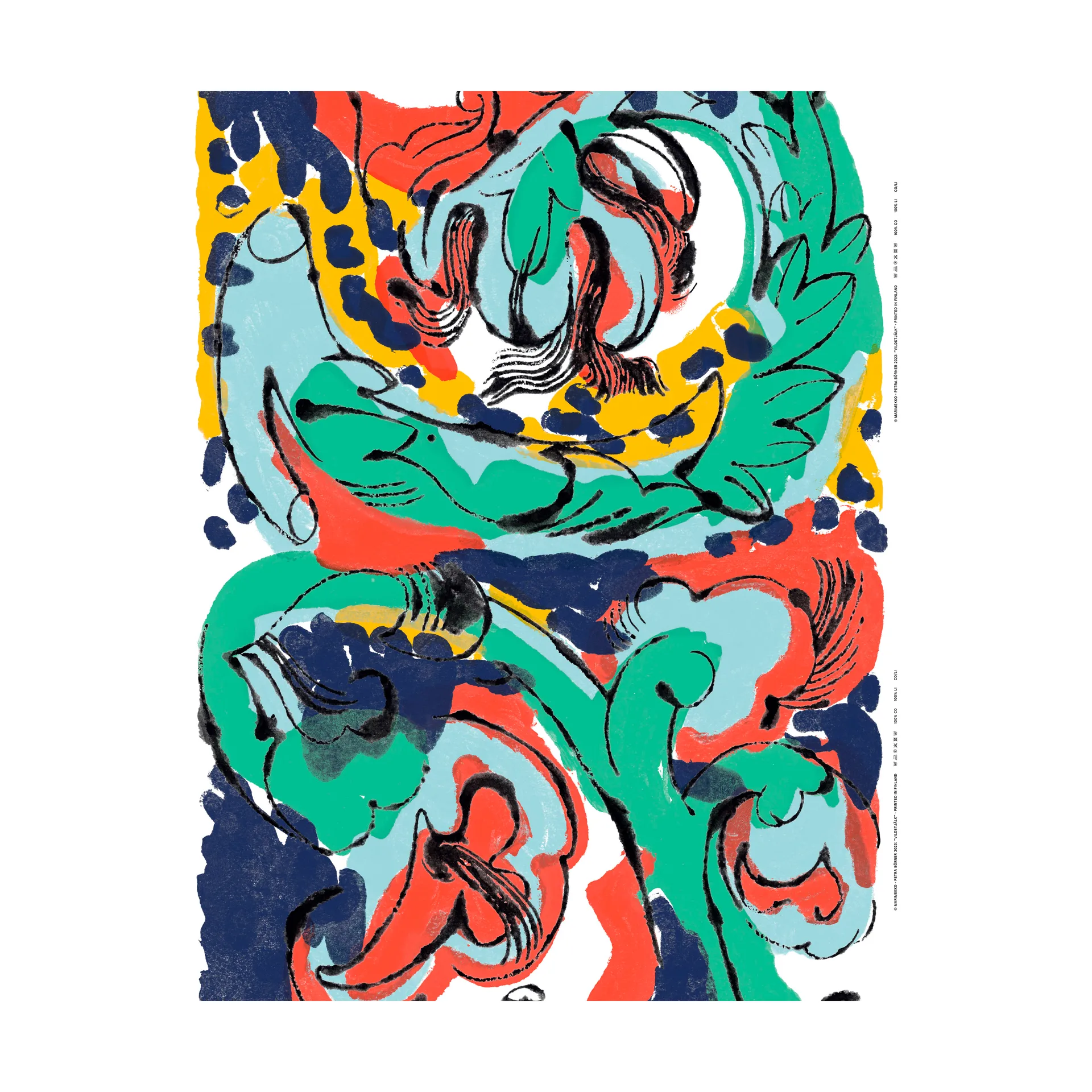 Υφασμα Vildstjälk, Multi Marimekko
