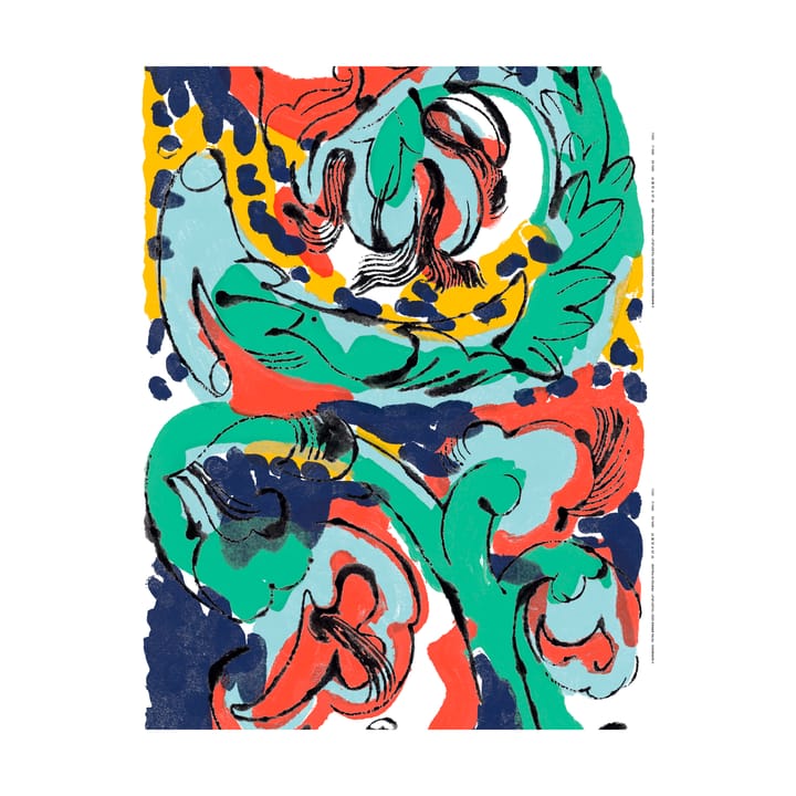 Υφασμα Vildstjälk - Multi - Marimekko