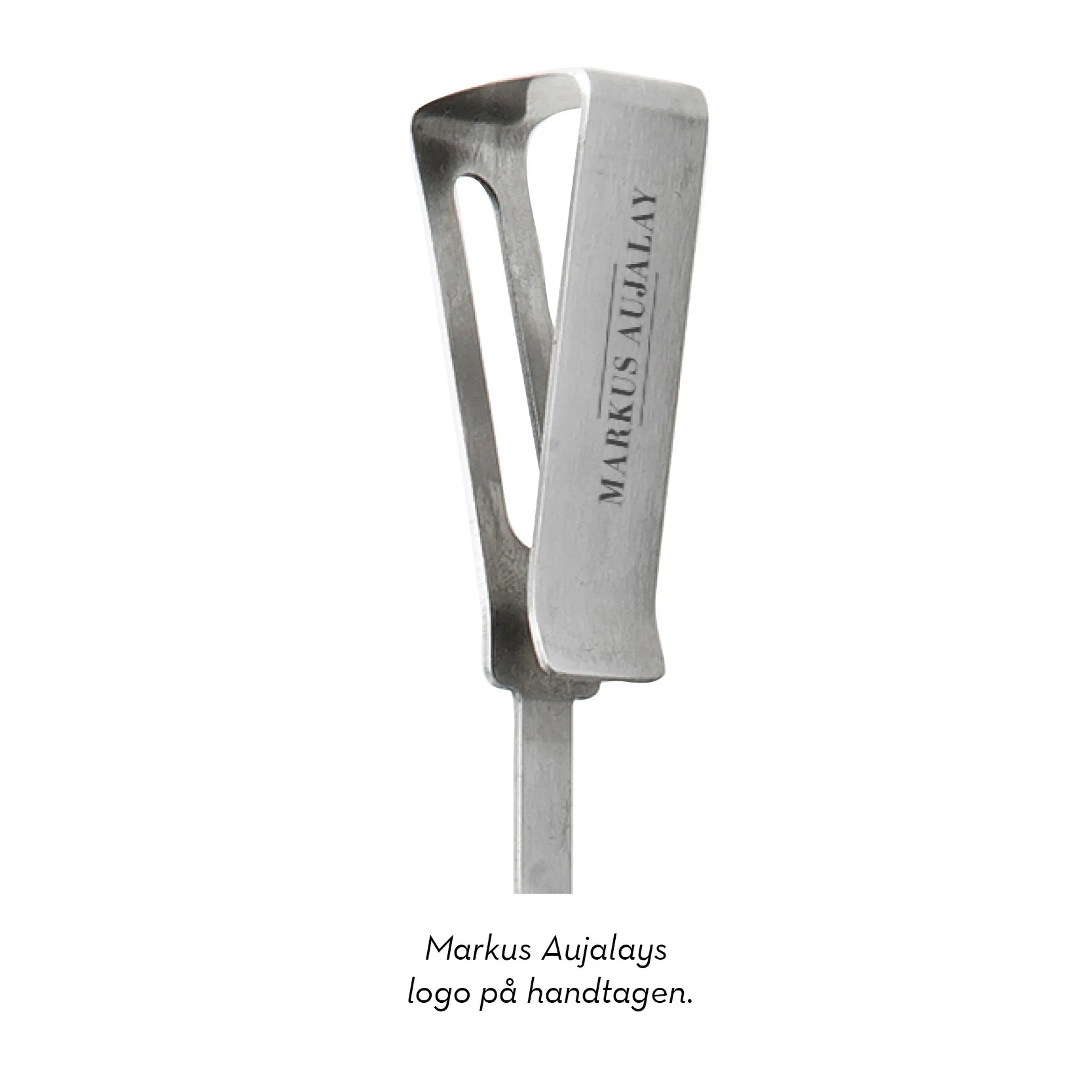 Σουβλάκια Markus 8 τεμαχίων 16x37 cm, Ασήμι Markus Aujalay