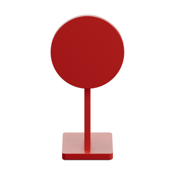 Buffer βιβλιοστάτης - Massproductions red - Massproductions