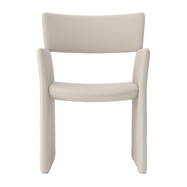 Καρέκλα με μπράτσα, Crown - Ύφασμα Geneva shingle - 2854/120 - Massproductions