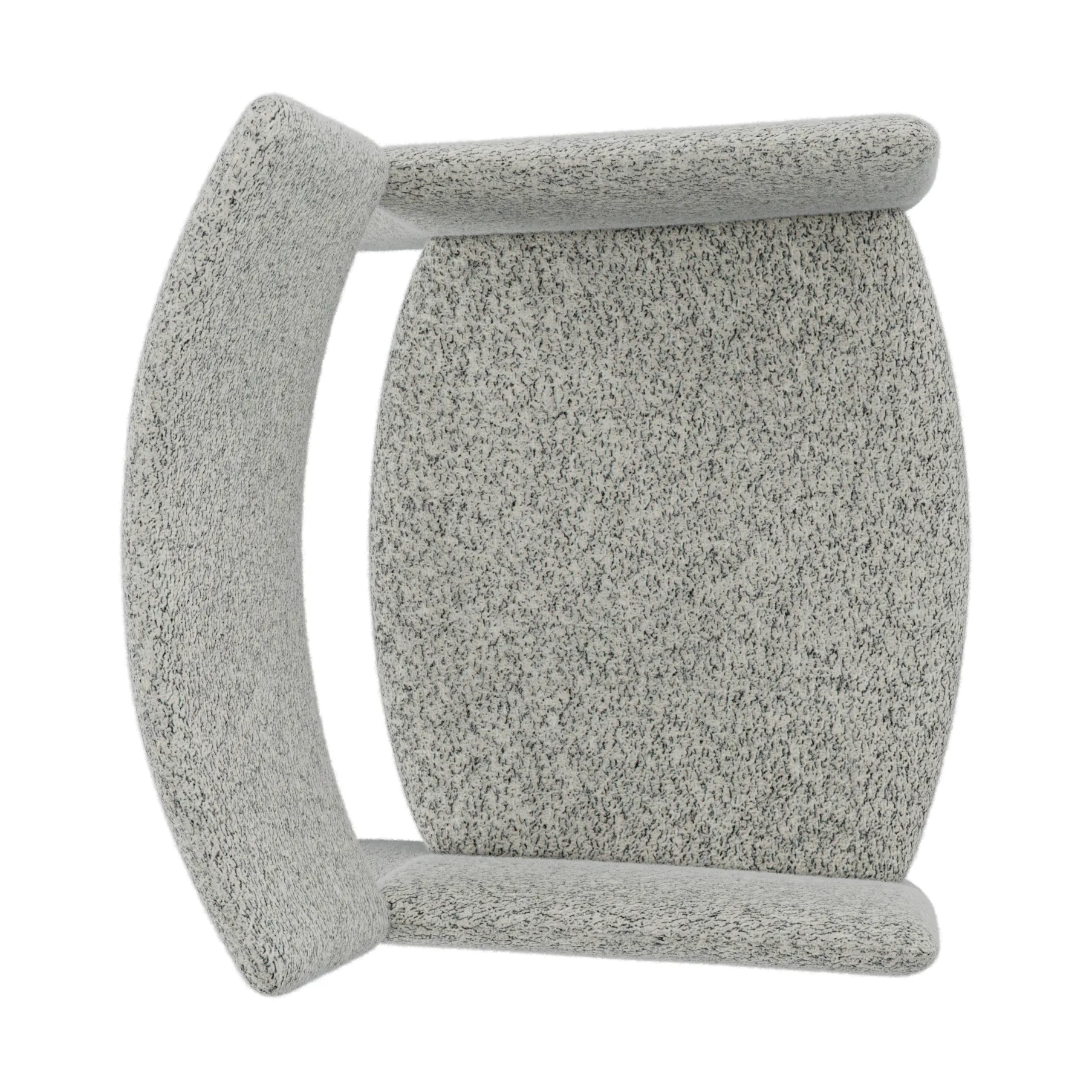 Αναπαυτική καρέκλα, Crown, Spiral 23 Monochrome Massproductions