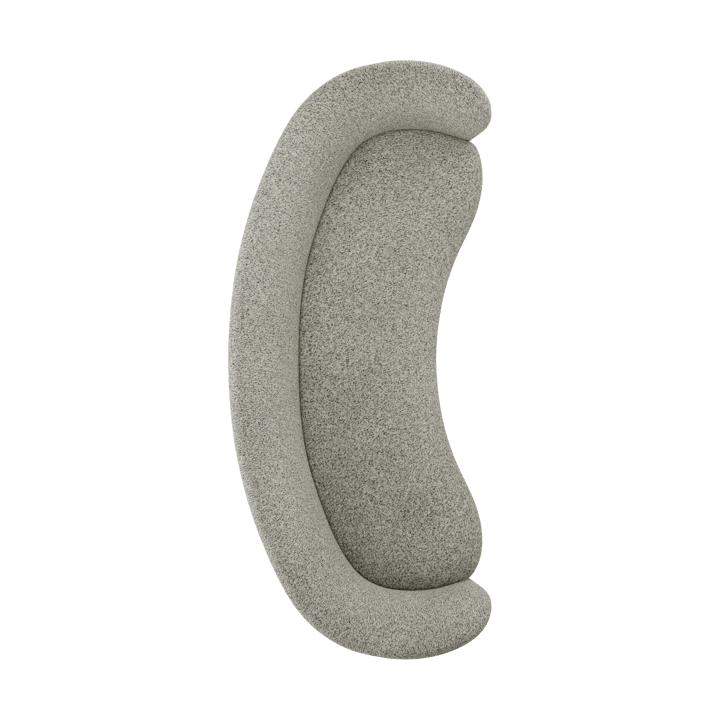 Dandy 3-θέσιος καναπές, Black oak - Kirkby Design, Spiral - 23 Monochrome Massproductions