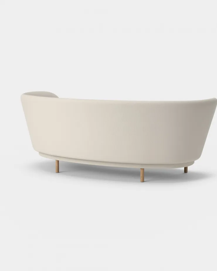 Διθέσιος καναπές, Dandy, Δρυς-Geneva shingle - 2854/120 Massproductions