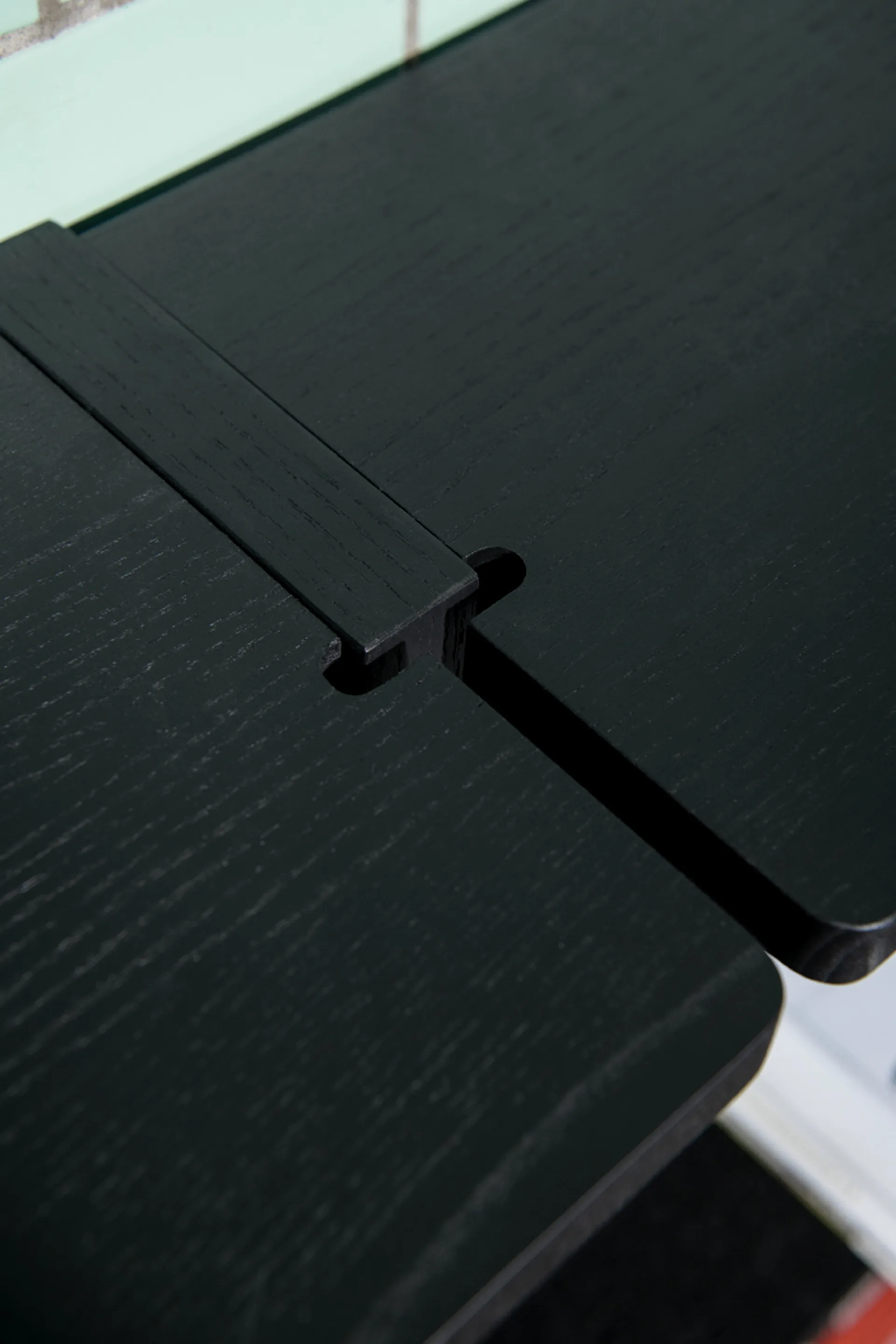 Gridlock - ράφι T2-A12-0, Φλαμουριά χρωματισμένη μαύρη Massproductions