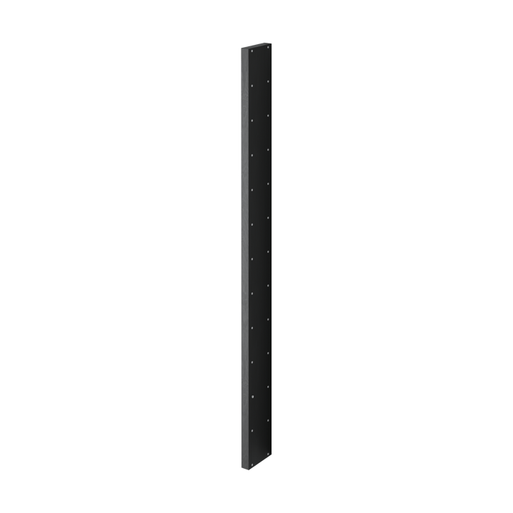 Συνδετικό πάνελ H1460, Gridlock - Φλαμουριά χρωματισμένη μαύρη - Massproductions