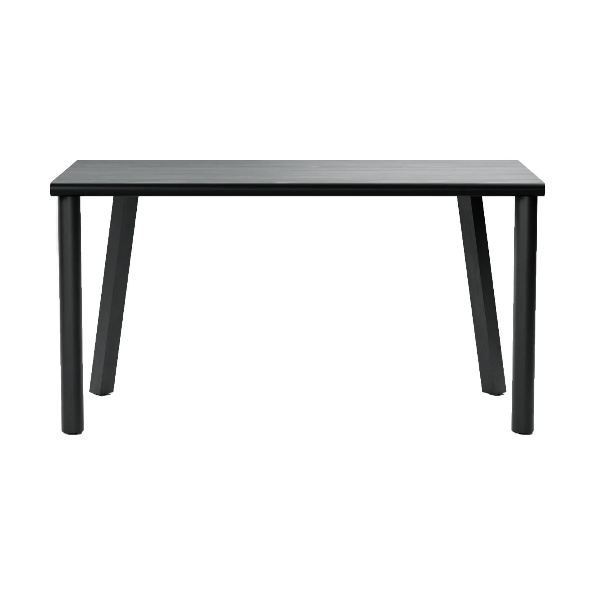 Γραφείο Homework 140x60 cm, Μαύρο βαμμένη οξιά Massproductions