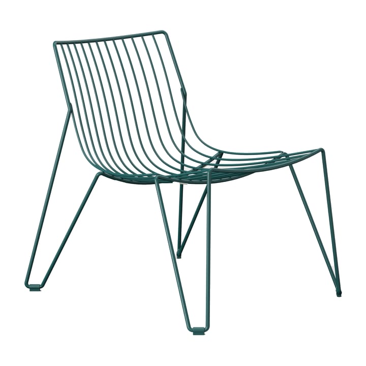 Αναπαυτικ�ή καρέκλα lounge, Tio - Μπλε-πράσινο - Massproductions