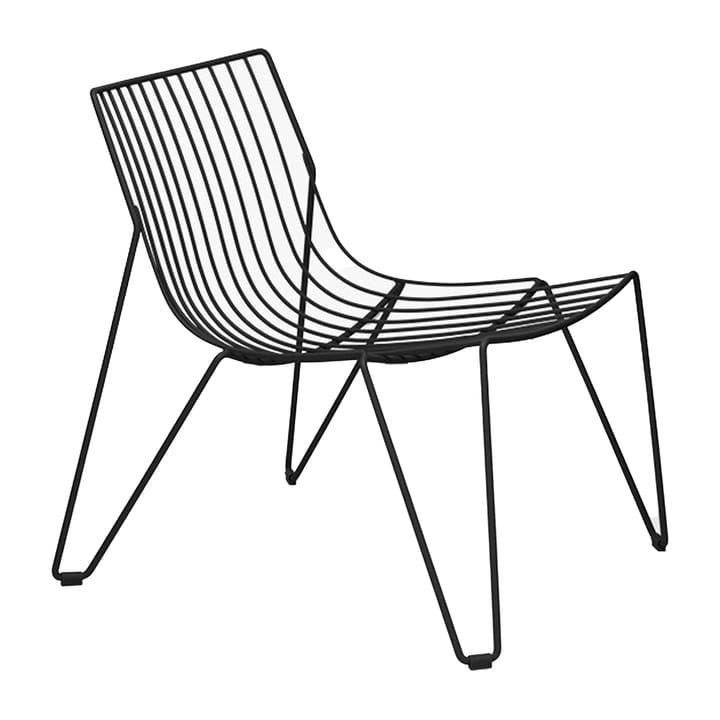 Αναπαυτική καρέκλα lounge, Tio - Μαύρο - Massproductions