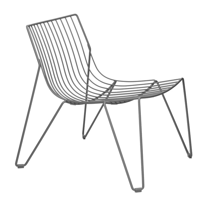 Αναπαυτική καρέκλα lounge, Tio - Γκρι της πέτρας - Massproductions