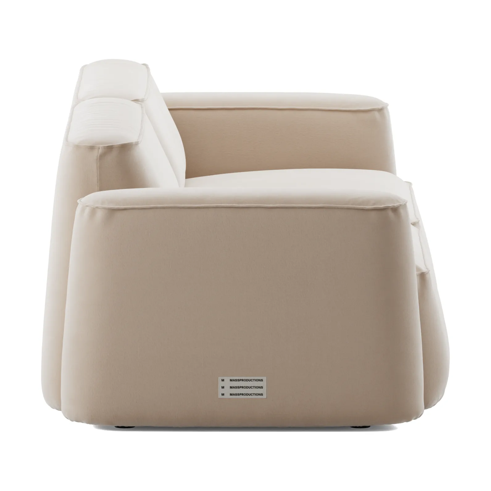 Patch 2,5 θέσεων καναπές, Atlantis 52 Alabaster Massproductions