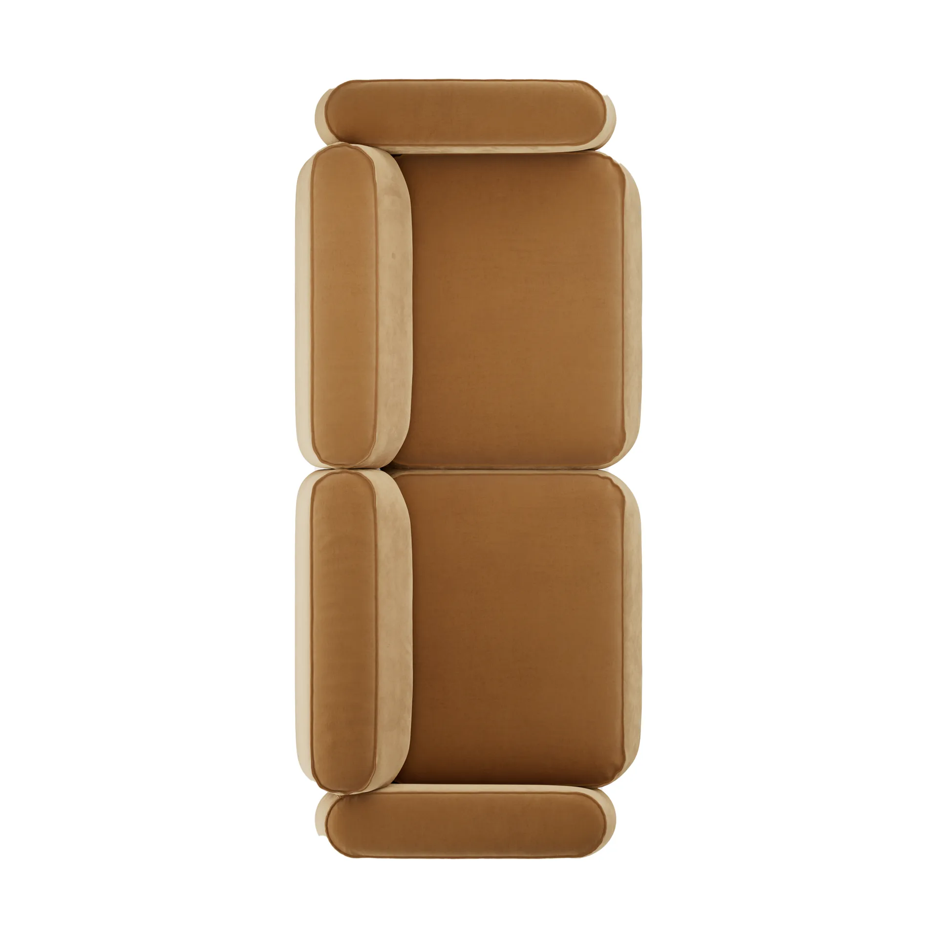 Patch 2,5 θέσεων καναπές, Atlantis 91 Cumin Massproductions