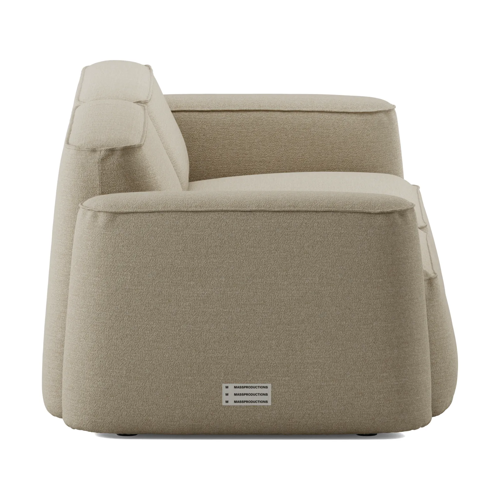 Patch 2,5 θέσεων καναπές, Ecriture 240 Massproductions