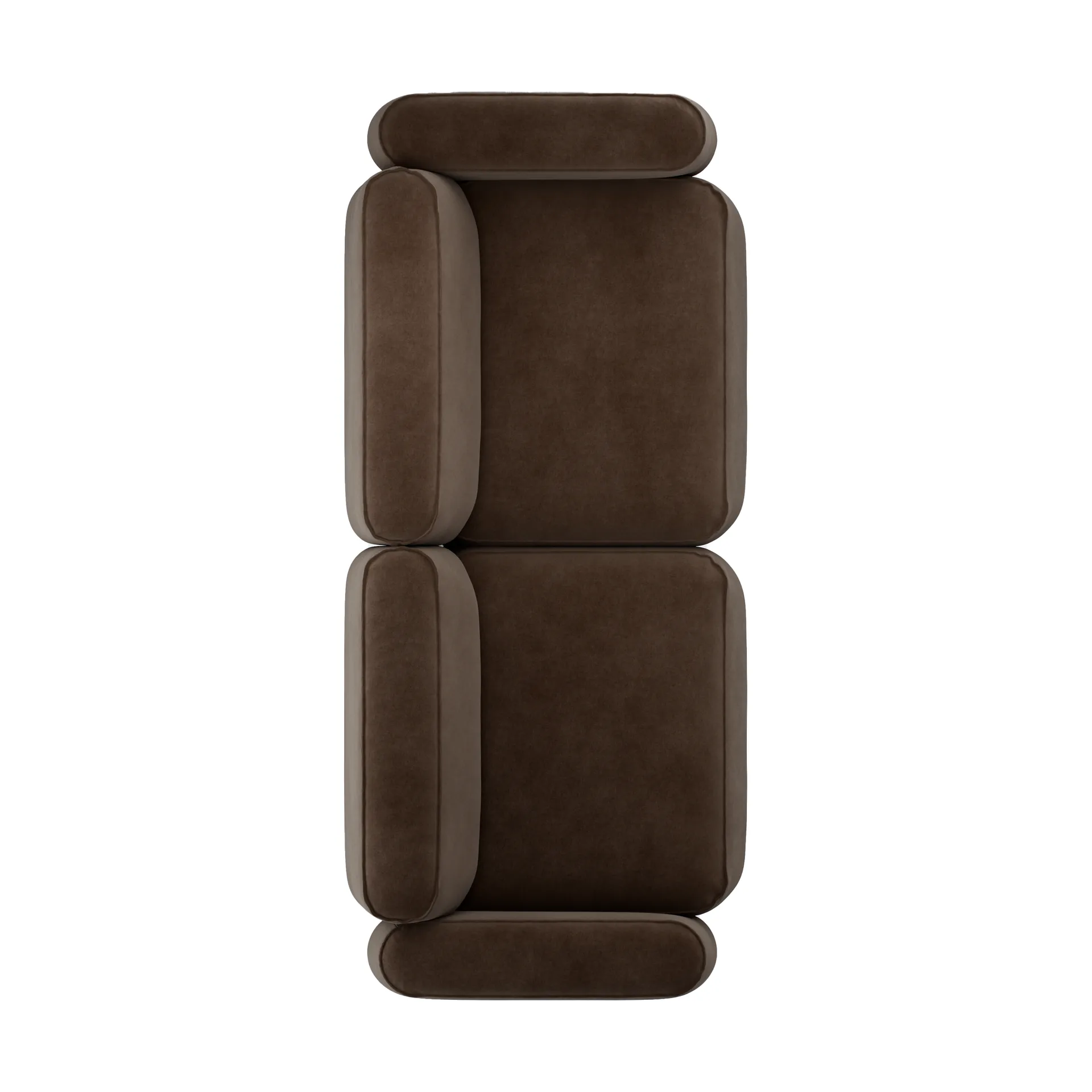 Patch 2,5 θέσεων καναπές, Gabriel Comfort+ 01566 Massproductions