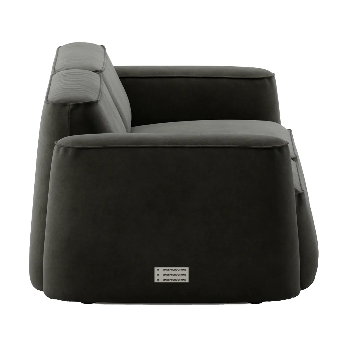 Patch 2,5 θέσεων καναπές, Gabriel Comfort+ 61013 Massproductions