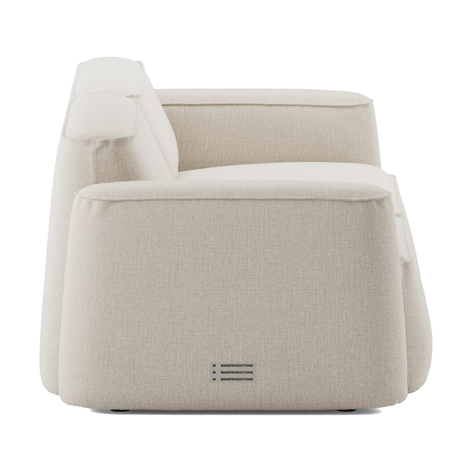 Patch 2,5 θέσεων καναπές, Linara 05 Porridge Massproductions