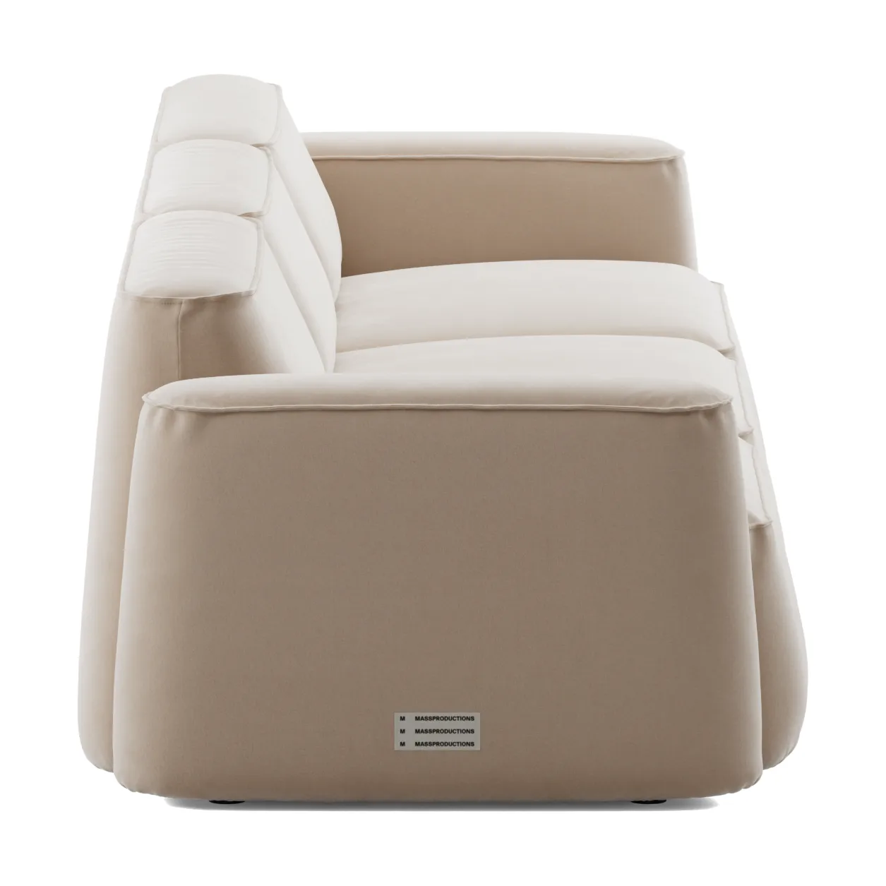 Patch 3θέσιος καναπές, Atlantis 52 Alabaster Massproductions