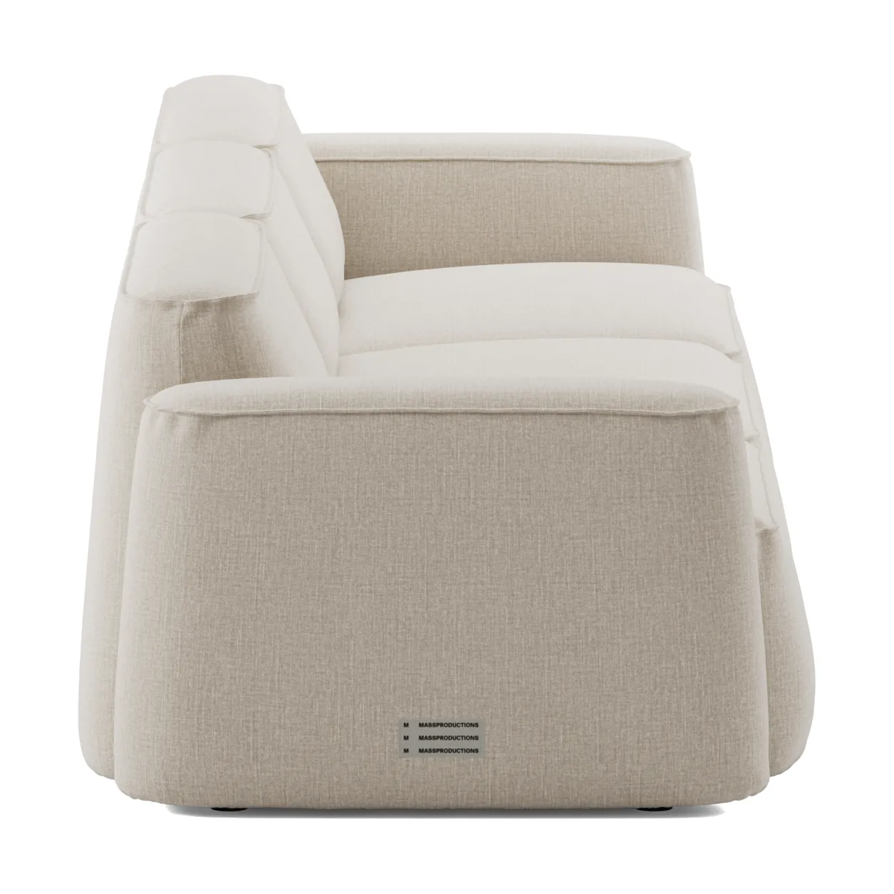 Patch 3θέσιος καναπές, Linara 05 Porridge Massproductions