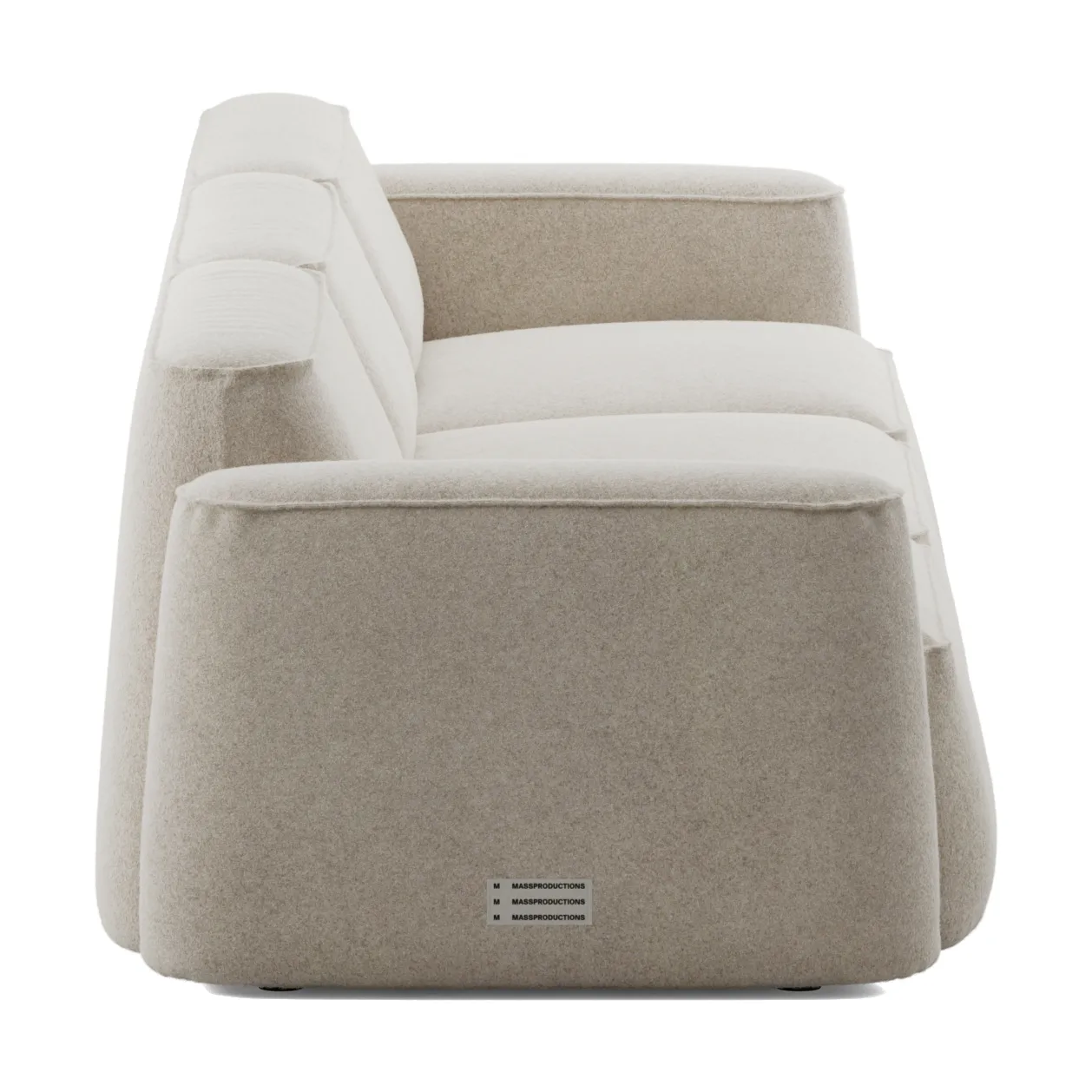 Patch 3θέσιος καναπές, Spiral 21 Chalk Massproductions