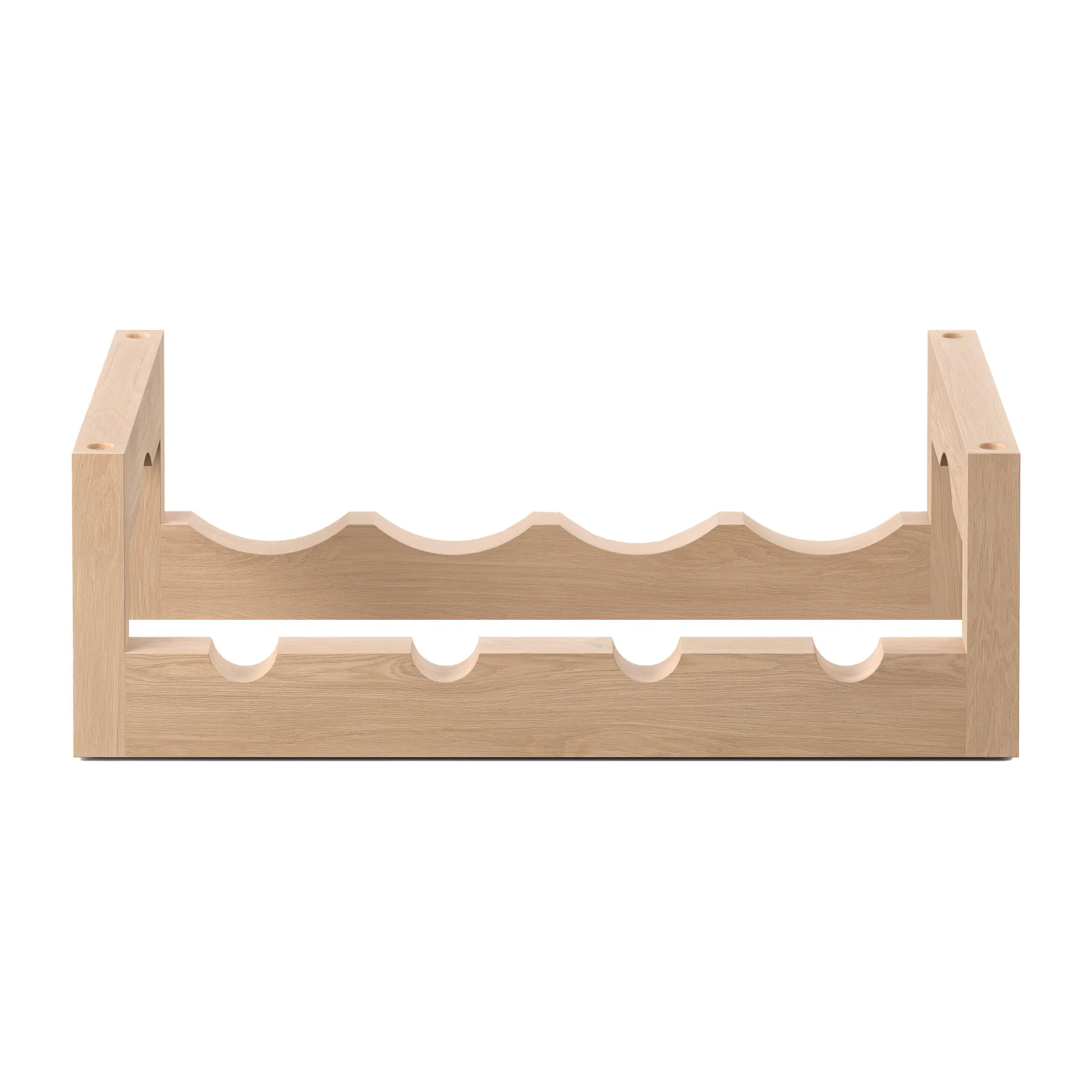 Silo stapelbart ράφι για κρασί, Λαδωμένη φτελιά Massproductions