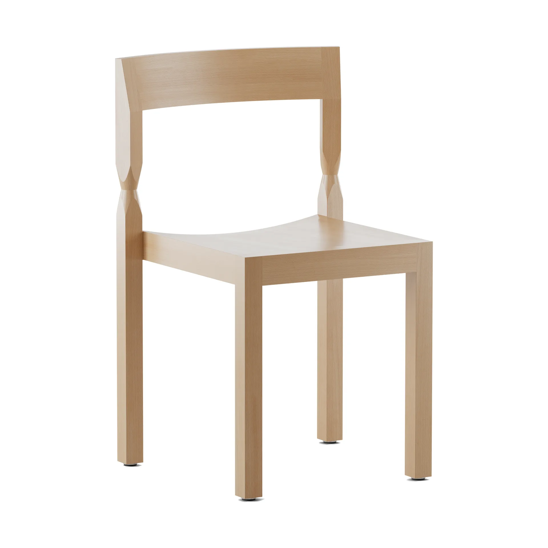 Woodwerk καρέκλα, Natural beech Massproductions