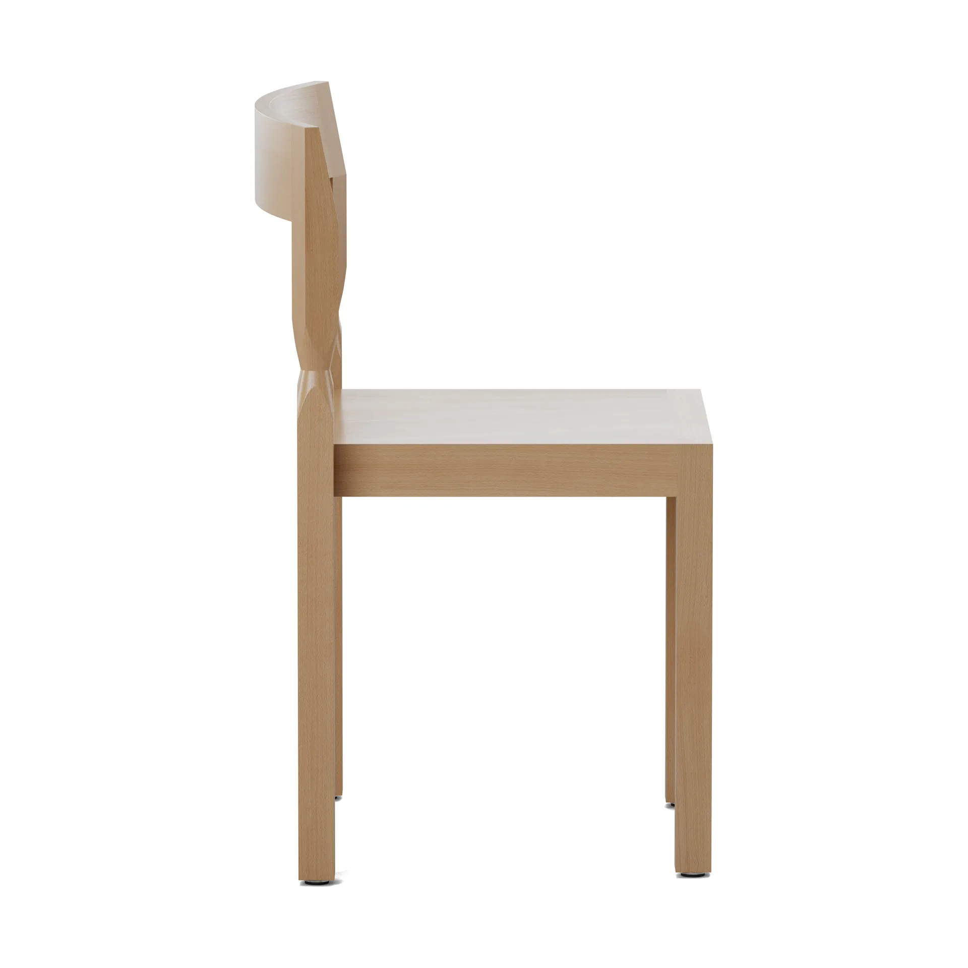 Woodwerk καρέκλα, Natural beech Massproductions