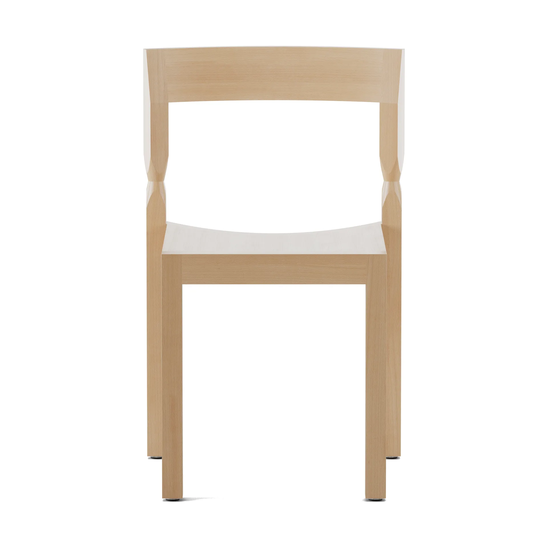 Woodwerk καρέκλα, Natural beech Massproductions