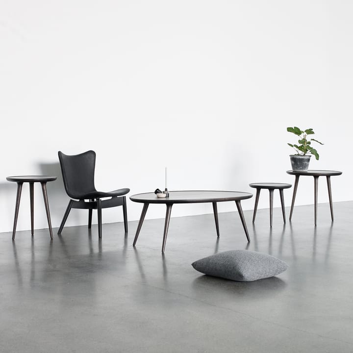Τραπεζάκι σαλονιού Accent, Oak circle gray Mater