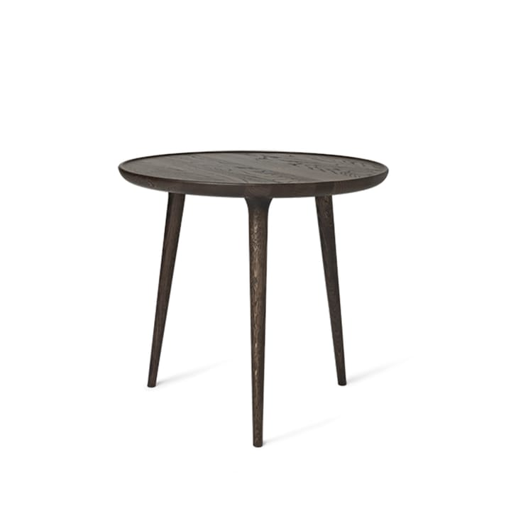 Πλαϊνό τραπεζάκι Accent - Oak circle grey-large - Mater