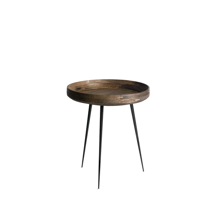 Τραπέζι σαλονιού Bowl medium - Mango vinegar grey-μαύρο σταντ - Mater