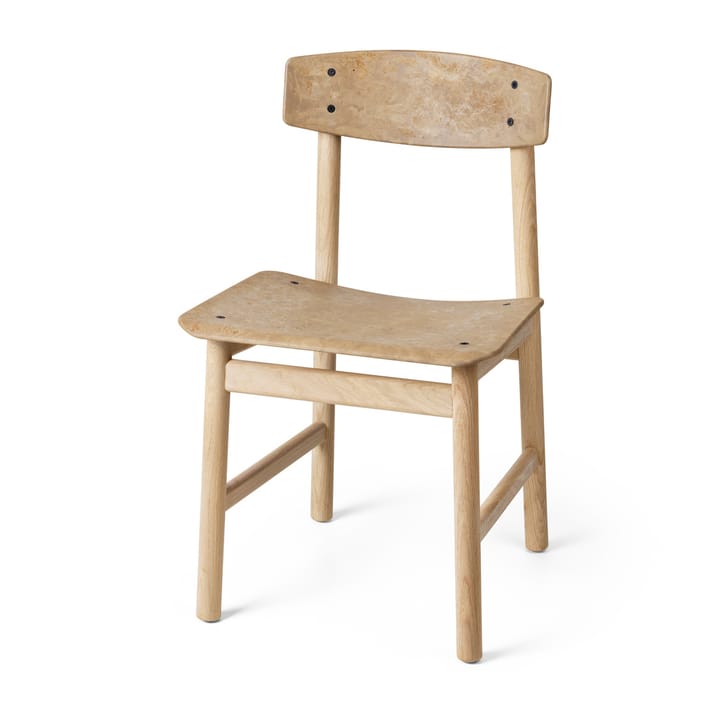 Καρέκλα, Conscious BM3162 - Δρυς με επεξεργασία σαπουνιού-ανοιχτό χρώμα του καφέ - Mater