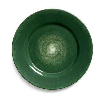 Basic πιάτο 25 cm - Forest green - Mateus