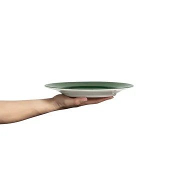 Basic πιάτο 25 cm - Forest green - Mateus