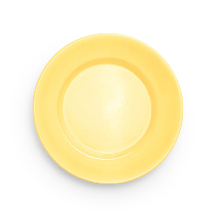 Basic πιάτο 25 cm - Κίτρινο - Mateus