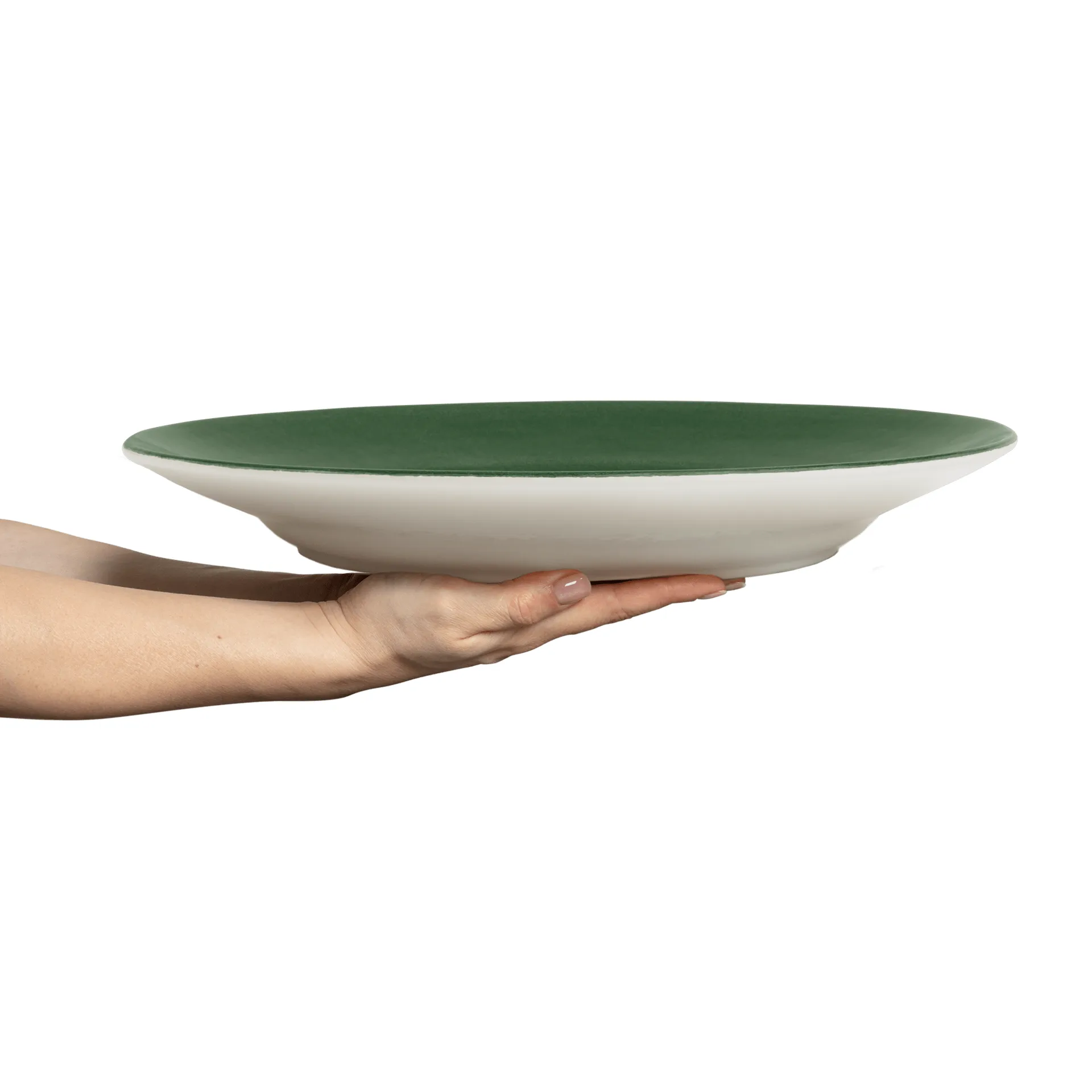 Basic δίσκος σερβιρίσματος Ø41 εκ., Forest green Mateus