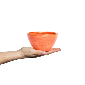 Basic organic μπολ 12 cm - Πορτοκαλί - Mateus