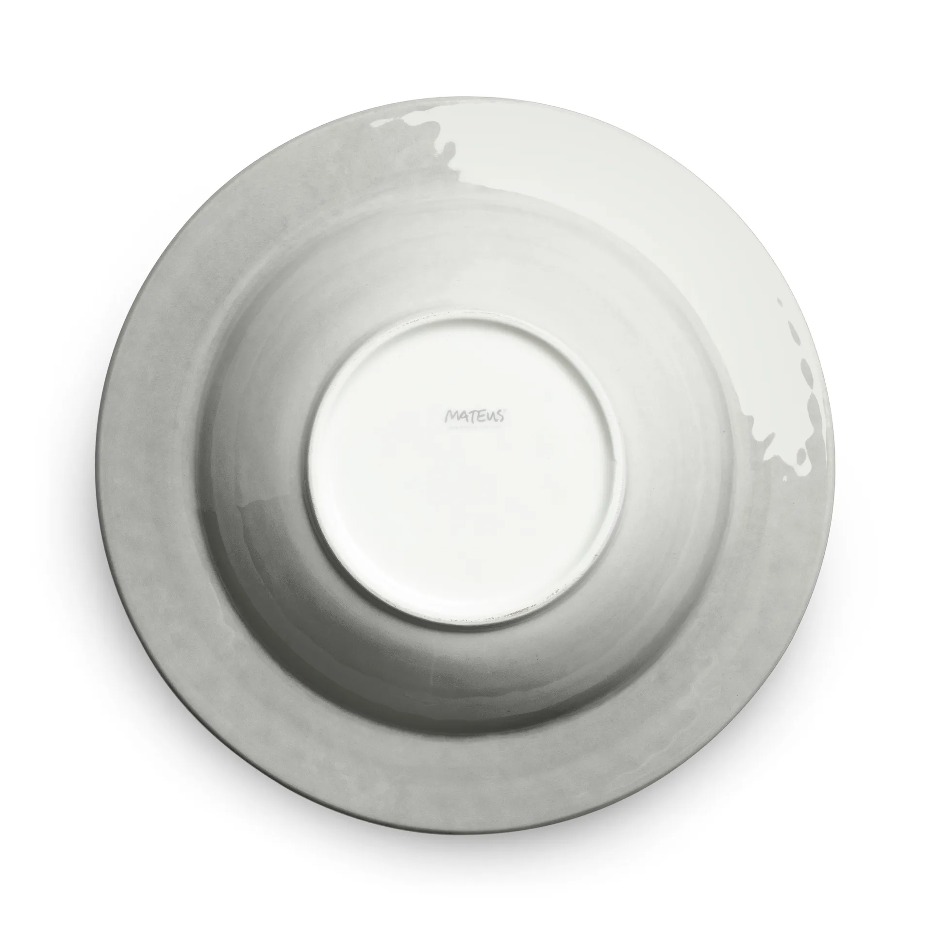 Bubbles πιάτο σούπας 25 cm, Γκρι Mateus