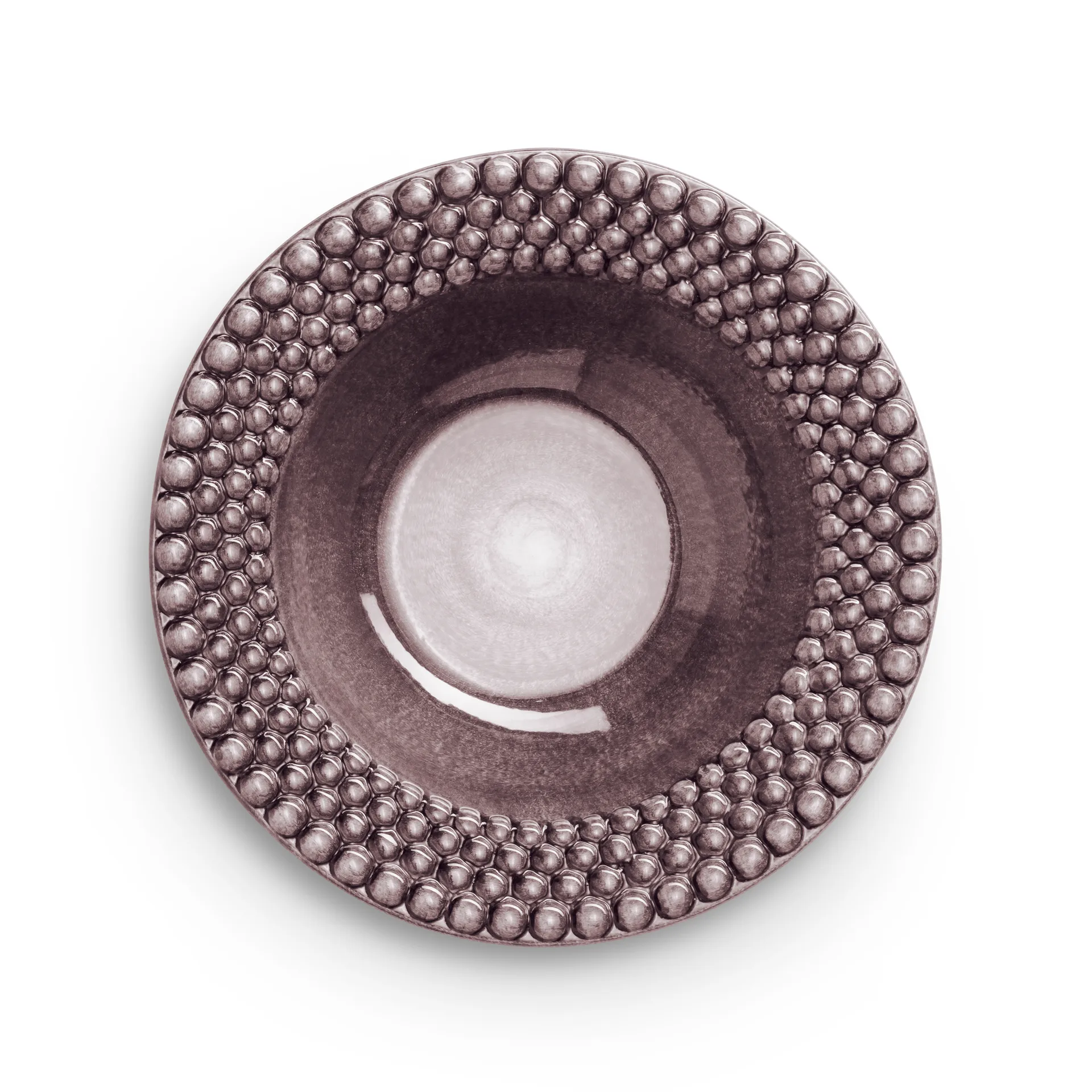 Bubbles πιάτο σούπας 25 cm, Δαμάσκηνο Mateus