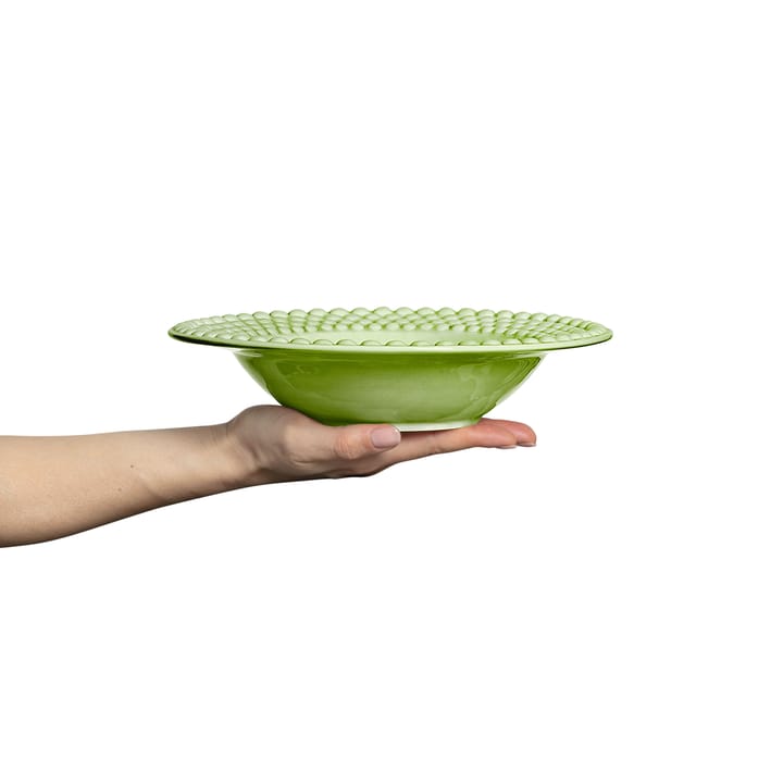Bubbles πιάτο σούπας 25 cm, Πράσινο Mateus