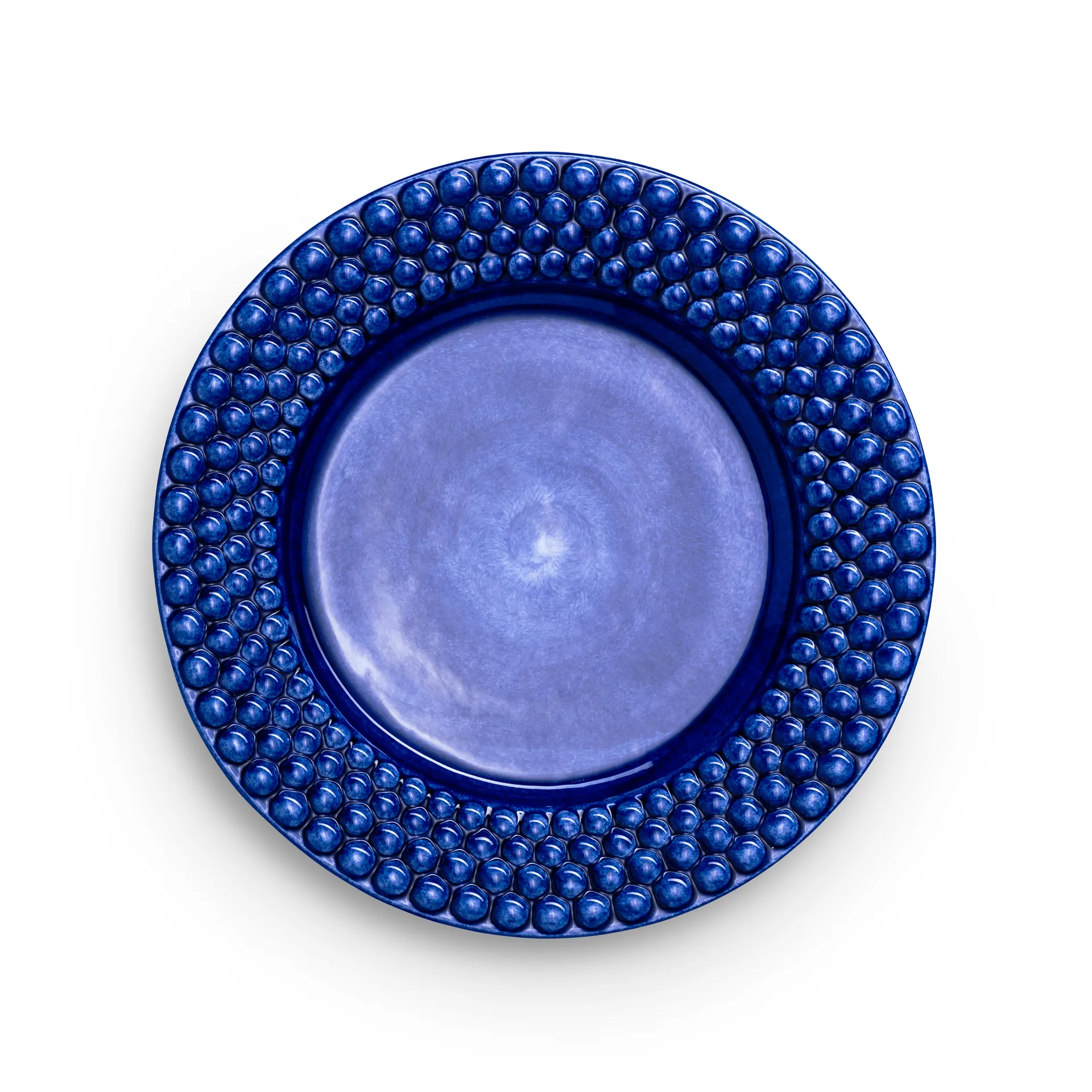 Bubbles πιάτο 28 cm, Μπλε Mateus