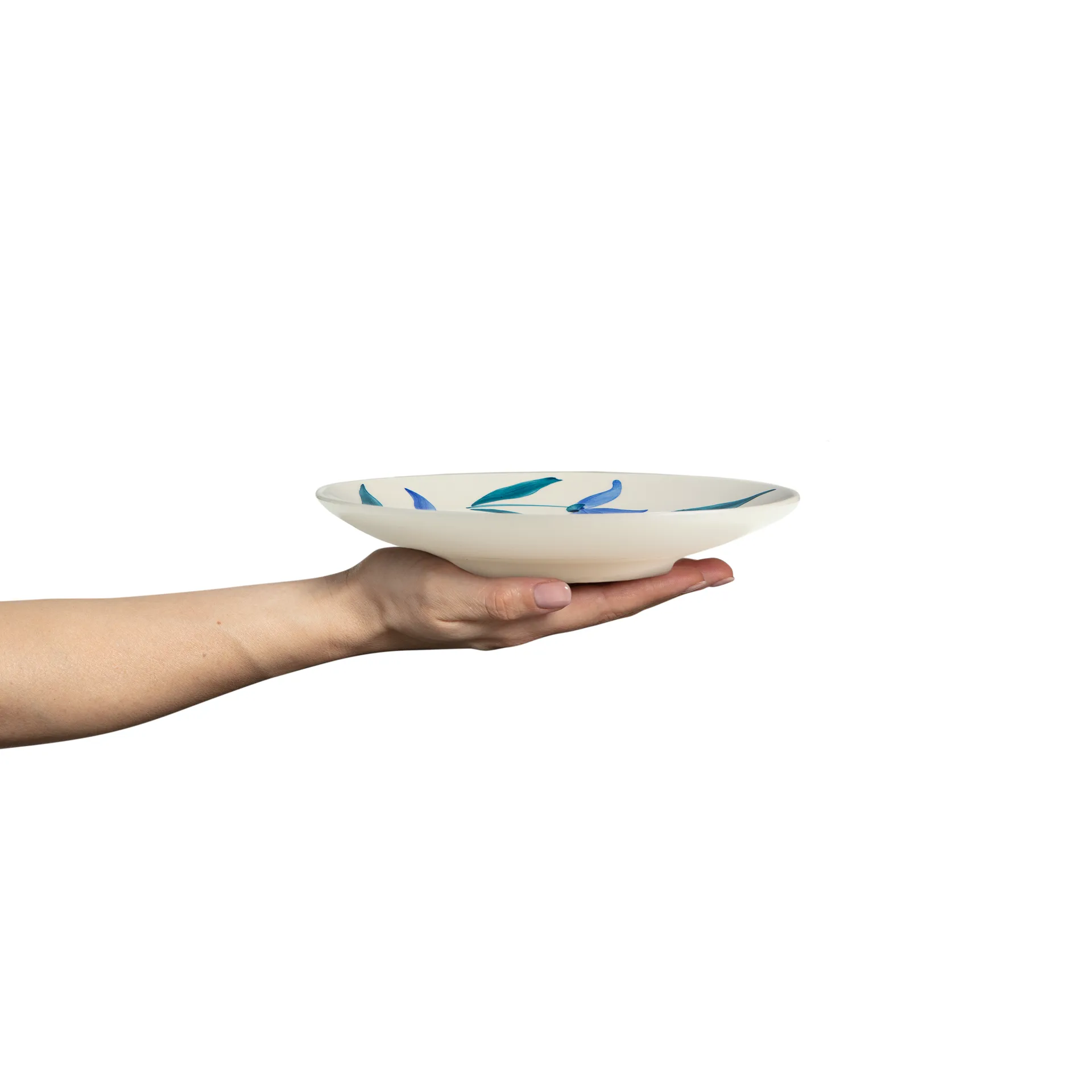 Flowers blossom πιατάκι Ø20 cm, Άσπρο Mateus