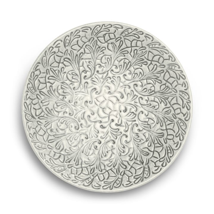 Lace πιάτο 20 cm - Γκρι - Mateus