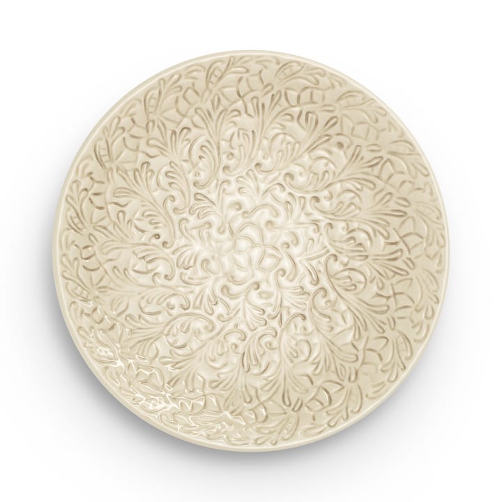Lace πιάτο 20 cm - Άμμος - Mateus