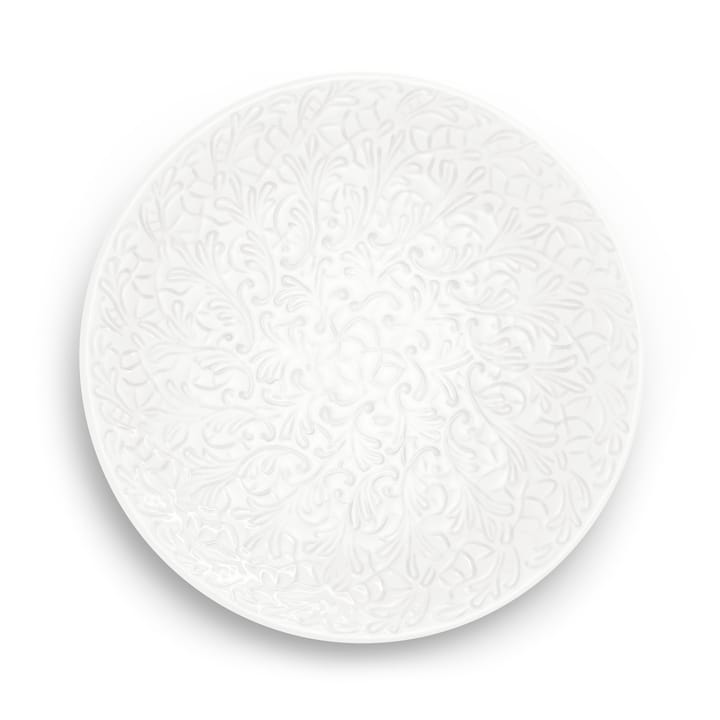 Lace πιάτο 20 cm - Λευκό - Mateus