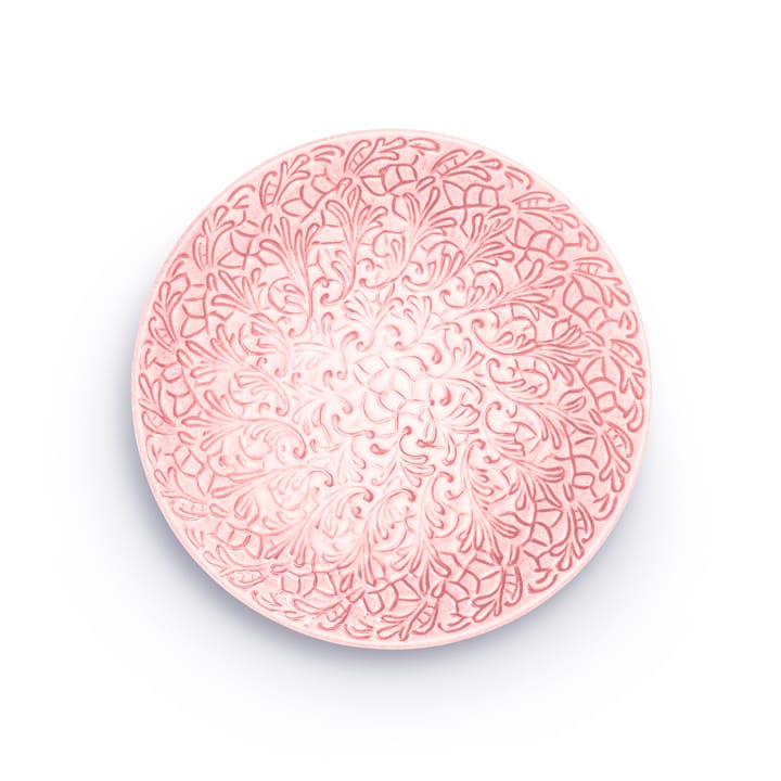 Lace πιάτο 20 cm - Ανοιχτό ροζ - Mateus