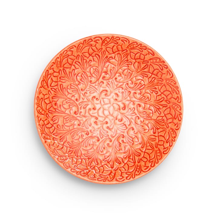 Lace πιάτο 20 cm - Πορτοκαλί - Mateus