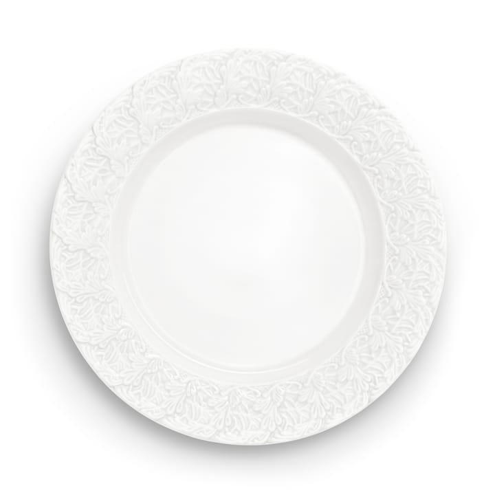 Lace πιάτο 25 cm  - Λευκό - Mateus