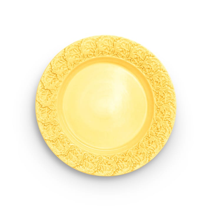 Lace πιάτο 25 cm  - Κίτρινο - Mateus