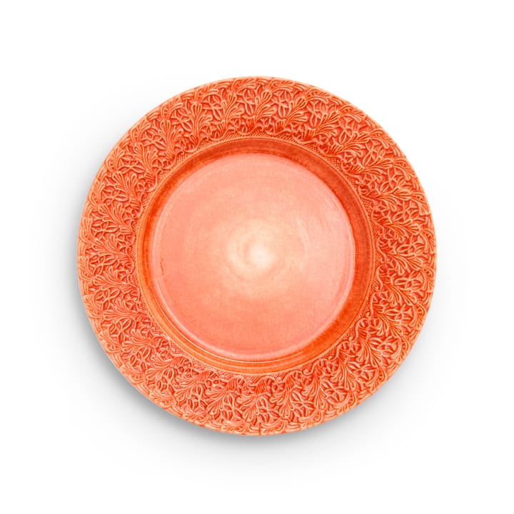 Lace πιάτο 32 cm - Πορτοκαλί - Mateus